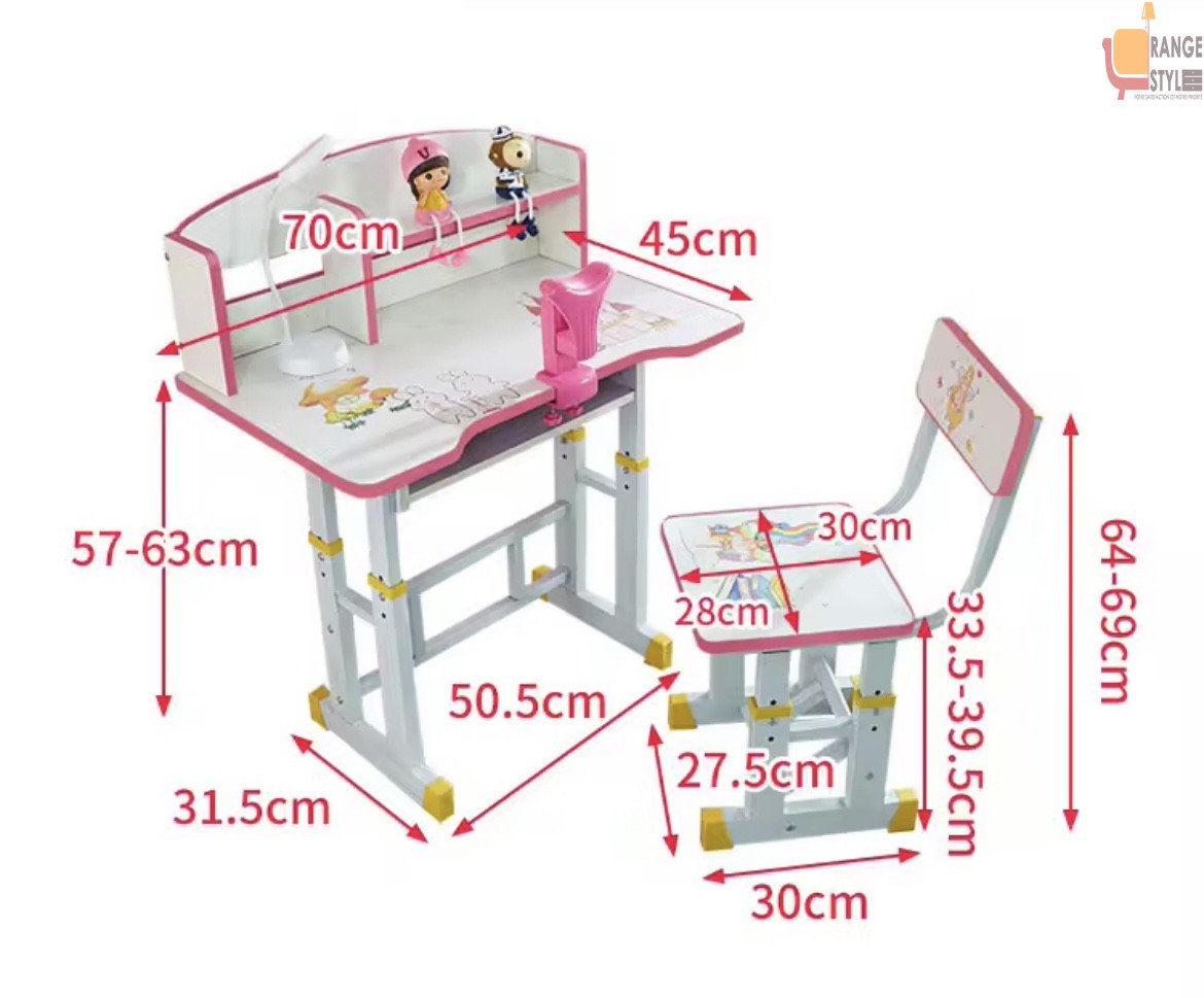 Table et chaises d’études – Image 4